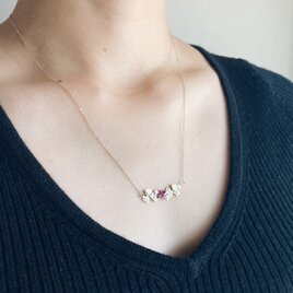 square necklace【silver925】