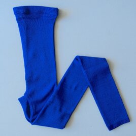 リネンニットレギンス マチ付き（ブルーホール）｜unisex 2 sizeの画像