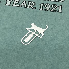 Cat-1-Bookmark Clip type3 Silver [Oder Production 7days]の画像