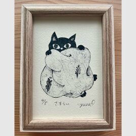 版画「さすらい」の画像