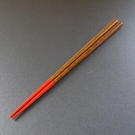 漆塗り箸／先赤の画像