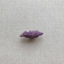 クスノキのブローチ ＊コウモリ＊