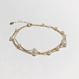 K14 ブレスレット bakの画像