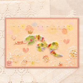 2025 巳年の年賀状　8枚セットの画像