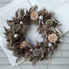 (送料無料)クリスマスリースの画像