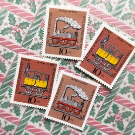 ドイツ切手（ブリキのおもちゃ２種）Germany　DA-STE150の画像