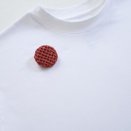 Smocking brooch・あか