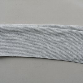 リネンニットのメッシュタオル｜グレーの画像