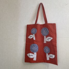 トートバッグ　オレンジ