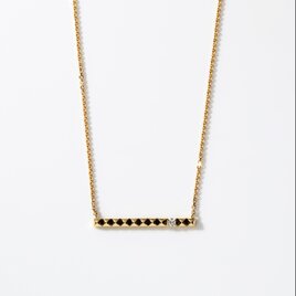 K18 スタッズ ダイヤモンドネックレス