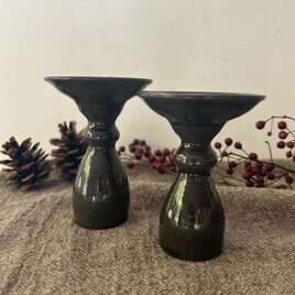 [Re:] リサイクル陶土のキャンドルホルダー大の画像