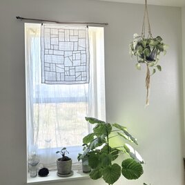 潔い真っ白なポジャギ　モシ布 no.5の画像