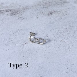 MEGANE pierced earring/Type２ -SV925-の画像