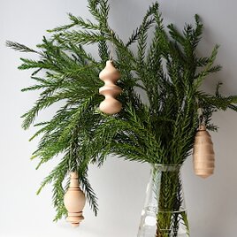 「木と」のクリスマスオーナメント　2024　( オーナメント3個+保管箱 )  ※期間限定販売の画像