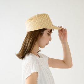 Orel オレル 太麦 ショートつば キャップ 57.5cm [UK-H151-NA-M]