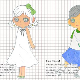 カクテル擬人化画集「COKTAIL」の画像