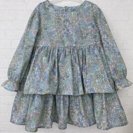 リバティーワンピース　子供100サイズの画像
