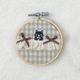 ベージュっこシリーズ ワッペンメルティ刺繍枠 小の画像
