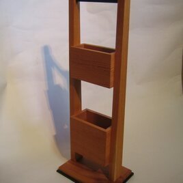 ポストカードスタンド（欅）