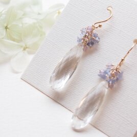 氷の花（ピアス（14kgf）／イヤリング）の画像