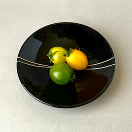 皿 (小) 黒 black / ライン line