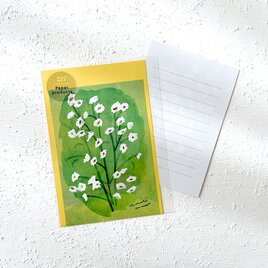 一筆箋　【封筒付き】　ハルジオン