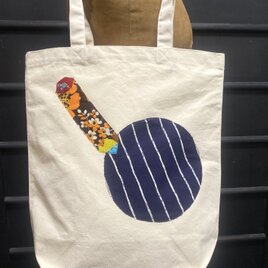 totebag /ヴィンテージファブリックのパッチワーク　トートバッグ■tf-374dの画像