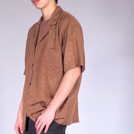 割引購入 着物リメイク テーラーシャツ UMUI ユニセックス シルクシャツL トップス