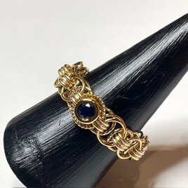 R様♪御予約作品『 Circle of light ( AW-bksa-24’ ) 』Ring by K14GFの画像