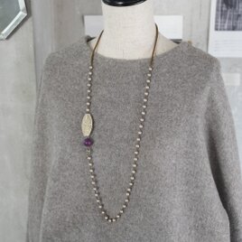 vintage purple necklaceの画像