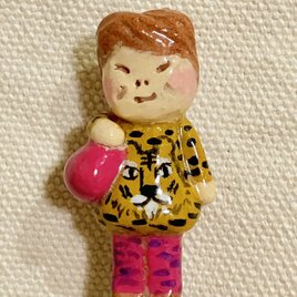 ブローチ【大阪のおばちゃん】の画像