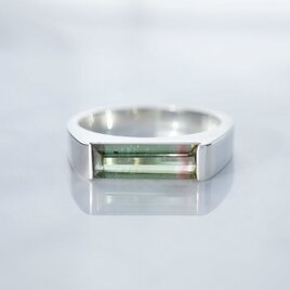 一点物　Bi-color tourmaline ring