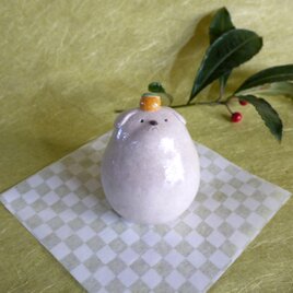 ワンコの鏡餅風置物・再販05の画像