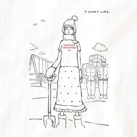 半袖Tシャツ『Ｔシャツライフ・タイプＡ』メンズ レディースの画像