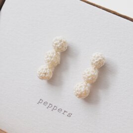 peppers white ピアスの画像