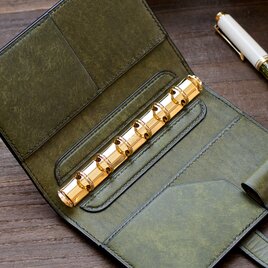 バインダー金具をゴールドに変更の画像