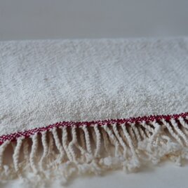 organic cotton shawl_handwoven/ wr2の画像