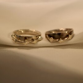リング/指輪 Emblem ring-vintage finish #10.5(right side)の画像