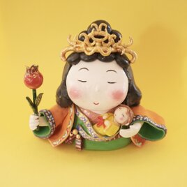 鬼子母神の画像