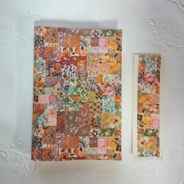リバティプリント 文庫用(Archive Patchwork A)の画像
