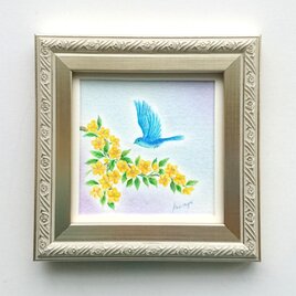 原画作品 青い鳥「幸せの訪れ」の画像