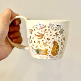 マグカップ　―kakiotoshi “2匹の猫”の画像