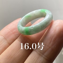 L10-96 一点物 黒緑 13.5号 ミャンマー産天然 A貨 本翡翠 くりぬき リング | iichi  日々の暮らしを心地よくするハンドメイドやアンティークのマーケットプレイス