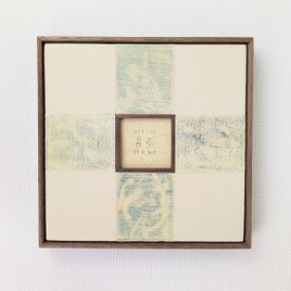ミニチュアサイズ額縁　窓寸4.5×4.5㎝　一点もの　　の画像