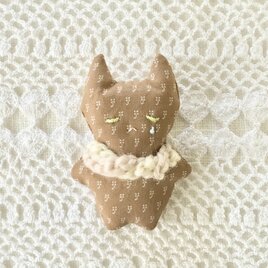 ブローチのネコ（19）の画像