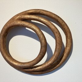 「copper ring」壁掛けアートの画像