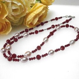 C0071 淡水パールネックレス　