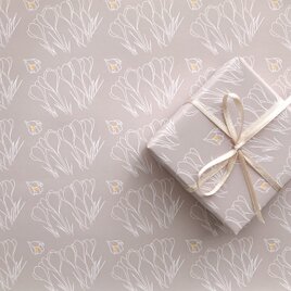 クロッカス　デザインペーパー　A4