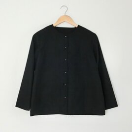 コットンビエラ　トップス　blackの画像