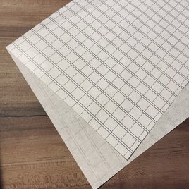 原稿用紙柄の薄いデザインペーパーの画像